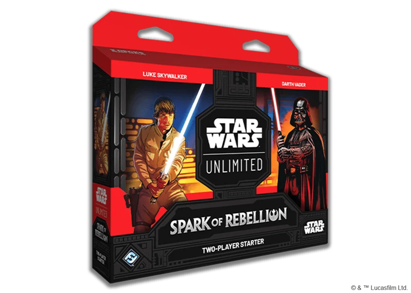 Starwars Unlimited Spark of Rebelion Starter Player
