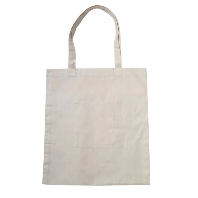 Bolsa algodón con bolsillo