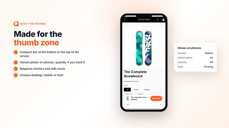 Stickly: Sticky Add to Cart