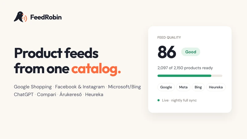 FeedRobin — Product Feeds