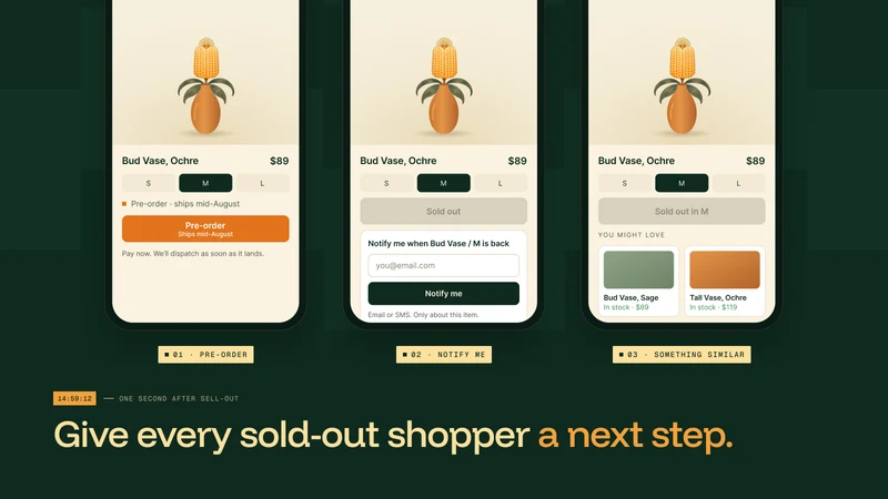 Bloom Preorder & Back in stock