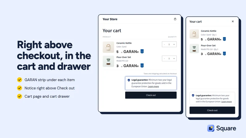 EU Legal Guarantee by Square