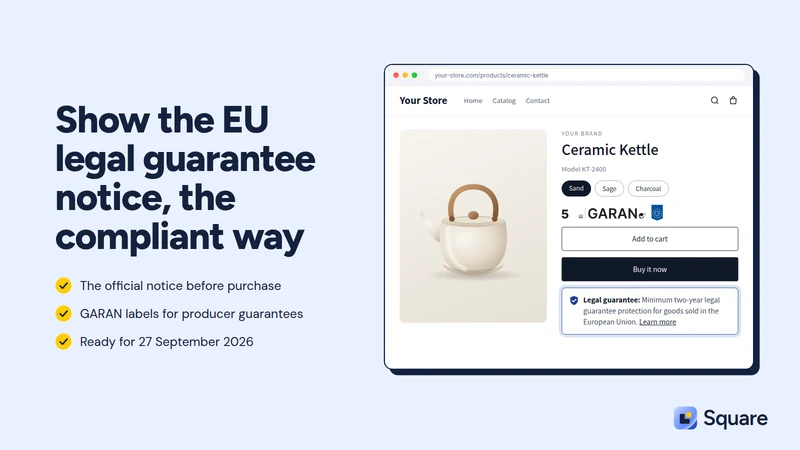 EU Legal Guarantee by Square
