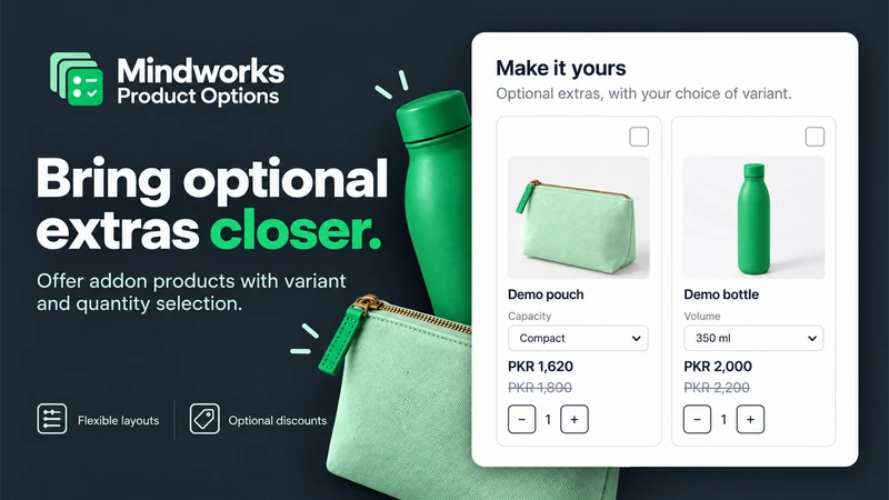 Mindworks Product Options