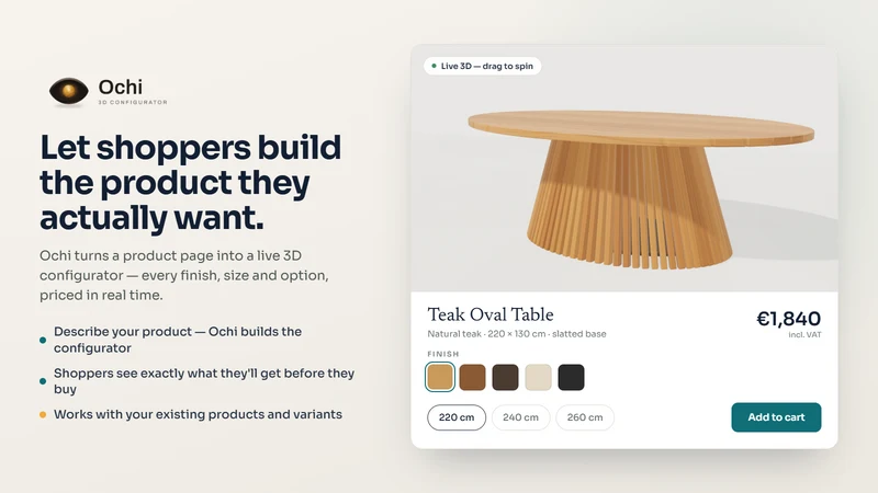 Ochi ‑ 3D Configurator