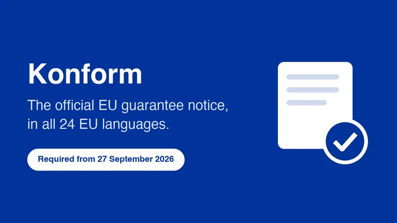 Rel8 EU Warranty & GARAN Label