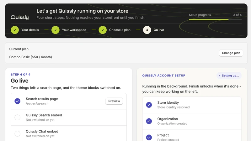 Quissly: AI Search & Chatbot