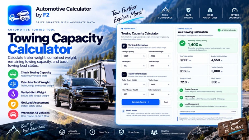 Automotive Calculator by F2