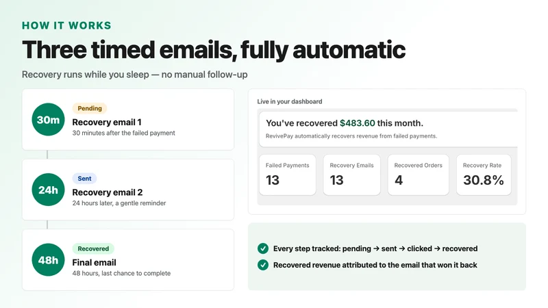 Failed Payment: RevivePay