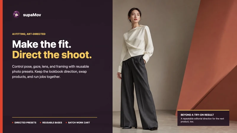 supaMov ‑ AI Fashion Studio