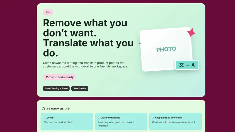 GP’s PhotoCleaner