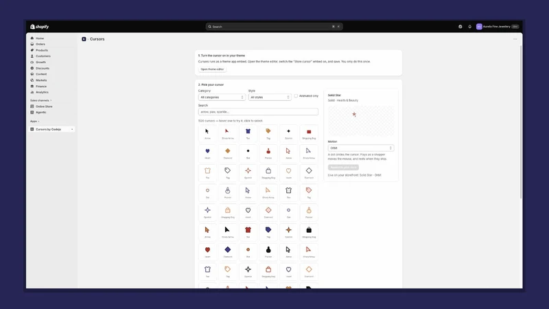Cursors by Codeja