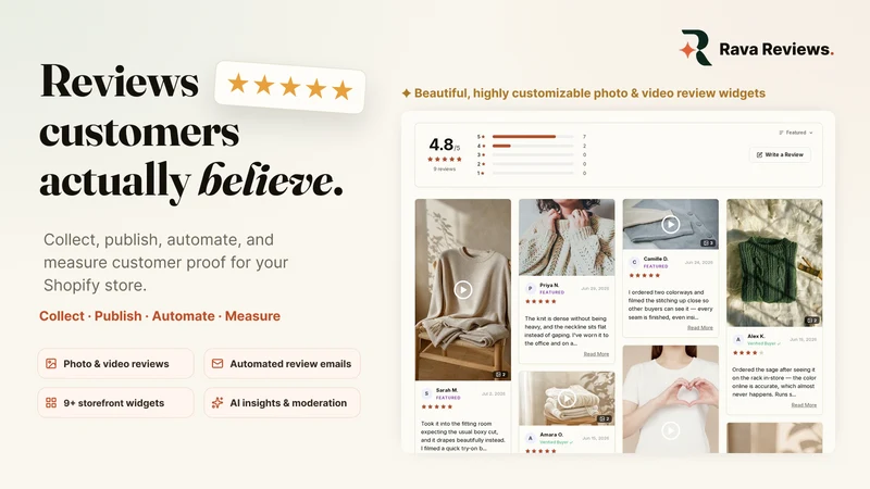 Rava Reviews