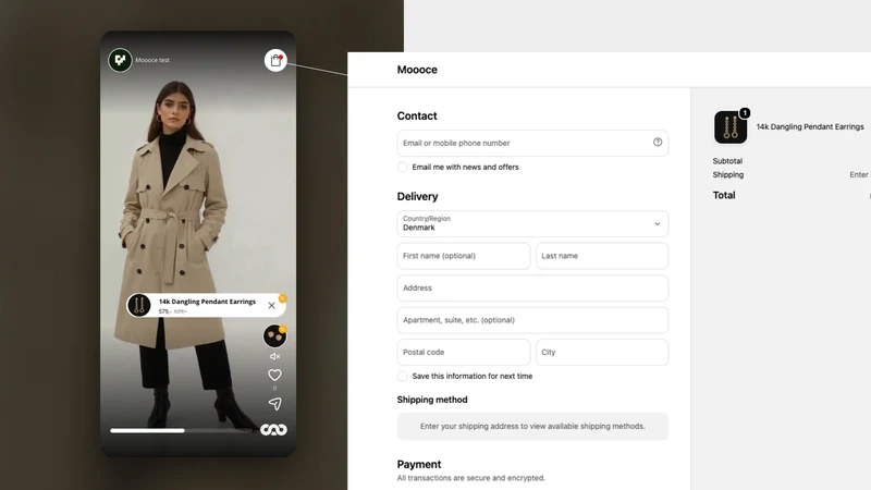 Moooce Shoppable Video