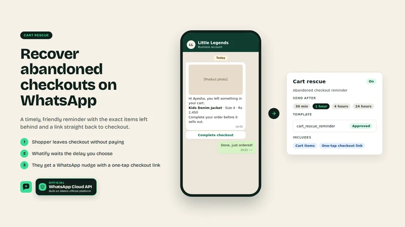 Whatify WhatsApp Official API