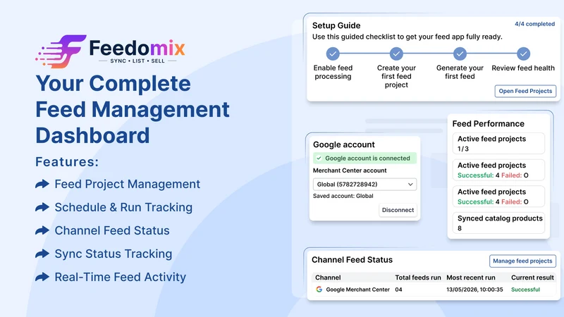 Feedomix Google Shopping Feed