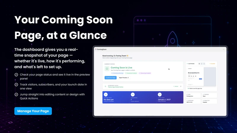 PreLaunch ‑ Launchpage Builder