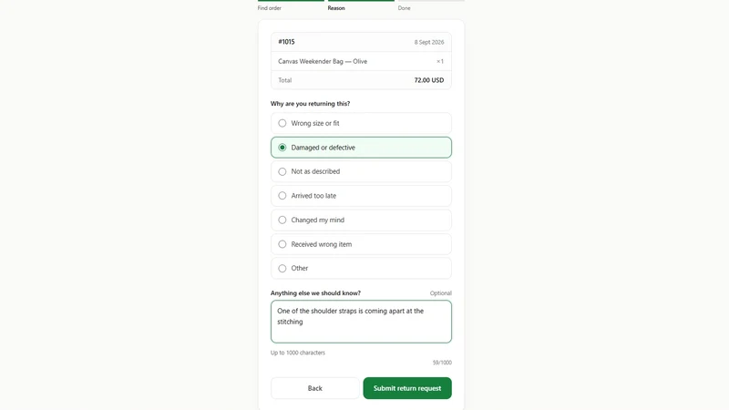 Loopback Returns