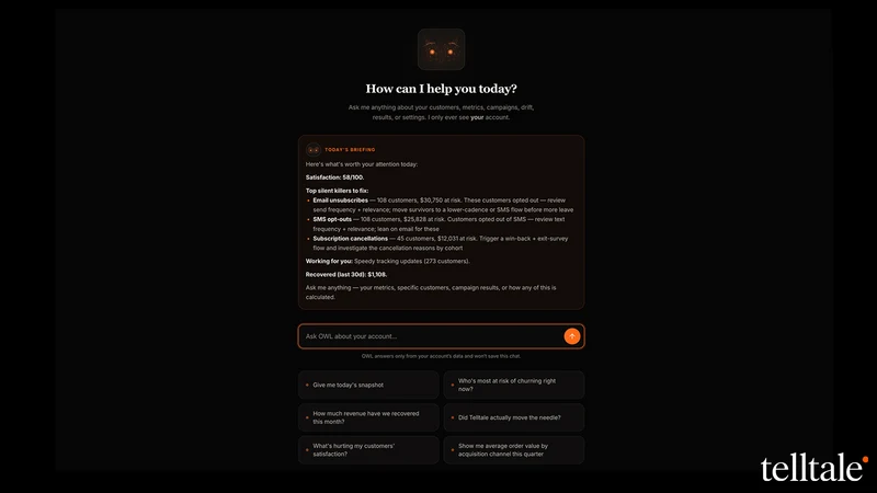 Telltale Retention AI