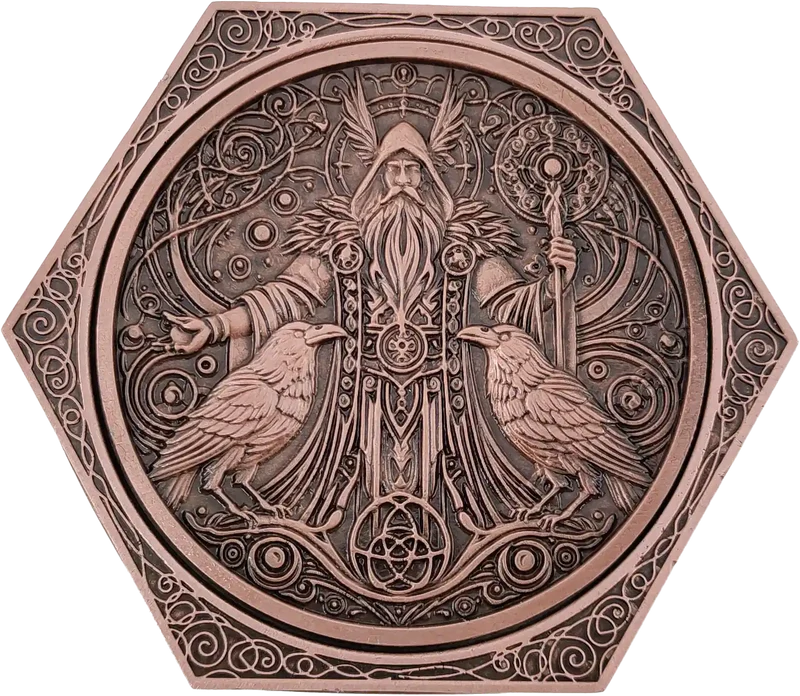 Chromatic Dragon's Fortune Dial - Multi-Function D&D Metal Dice with Rotating Dials & Number Wheel