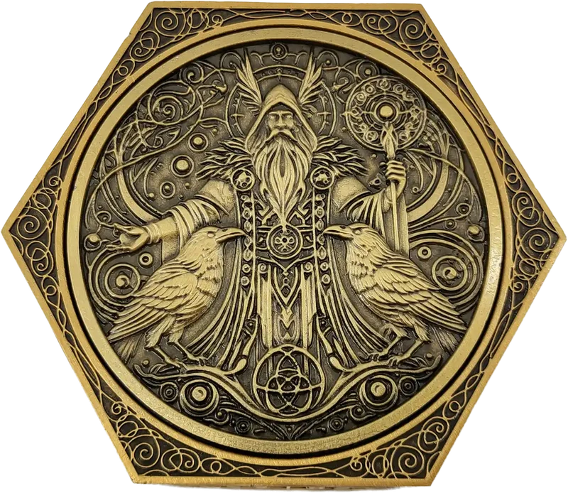 Chromatic Dragon's Fortune Dial - Multi-Function D&D Metal Dice with Rotating Dials & Number Wheel