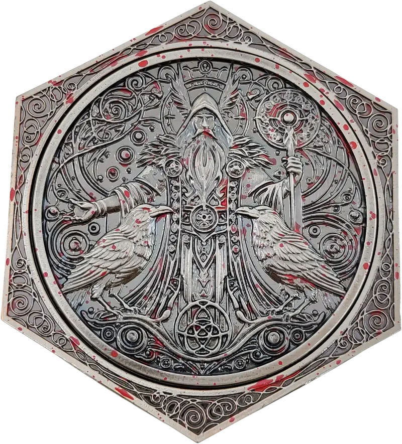 Chromatic Dragon's Fortune Dial - Multi-Function D&D Metal Dice with Rotating Dials & Number Wheel