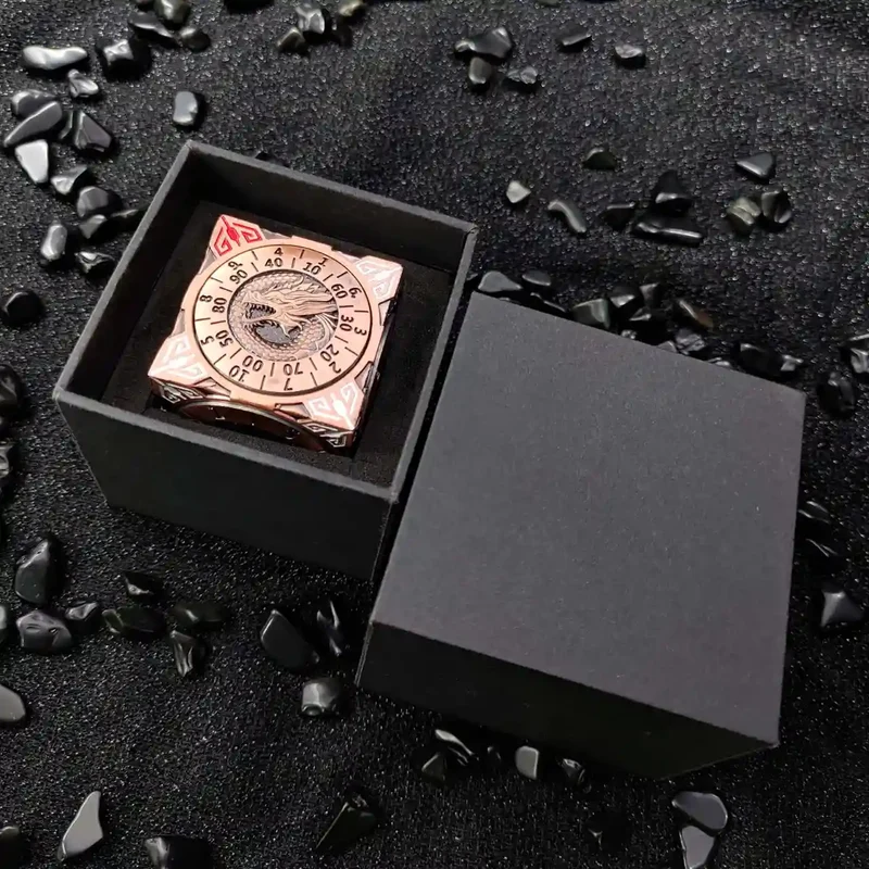 Arcane Relic: 7-in-1 Metal Spinner Dice - Unique Dice Cube Dice