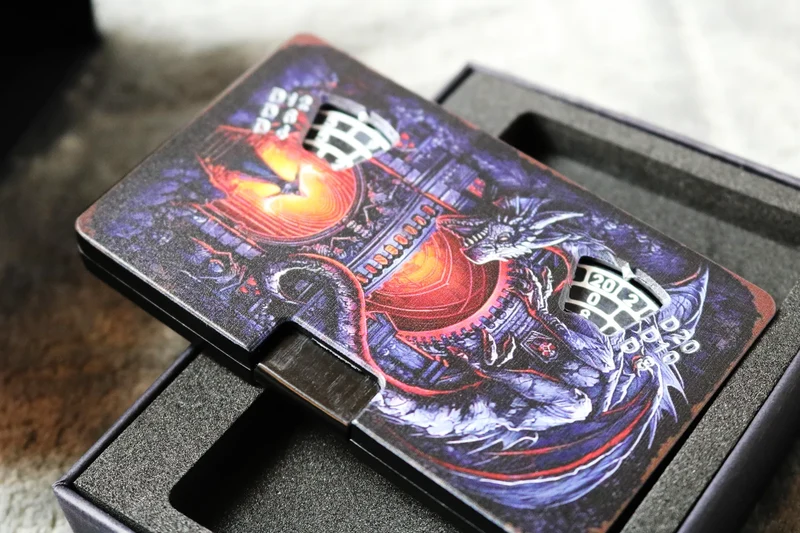 Dragon's Arcana: Rotating Unique DnD Dice Box - Unique Dice