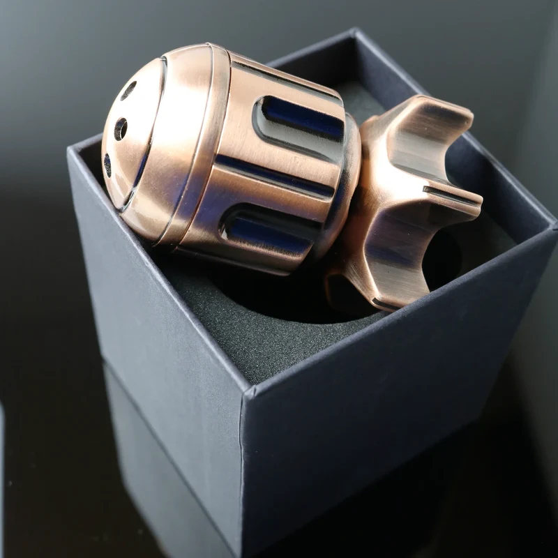 Revolver's Gambit Unique Metal DnD Dice Chamber - Revolver dice set bullet