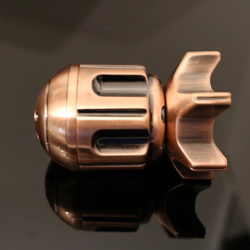 Revolver's Gambit Unique Metal DnD Dice Chamber - Revolver dice set bullet