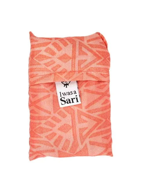 Bolsa plegable RE-USE de sari reciclado