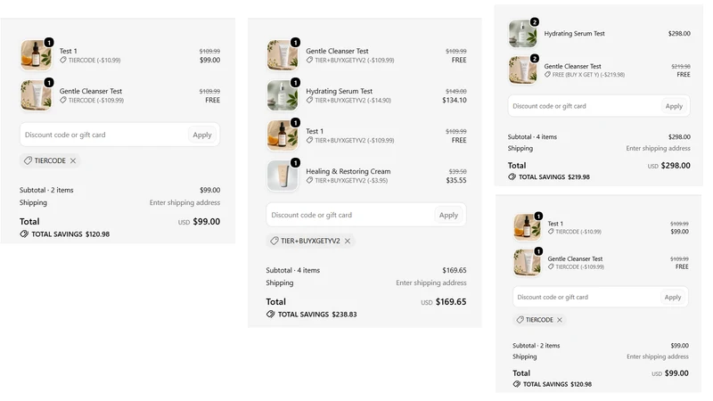 Smart Tiered Discounts