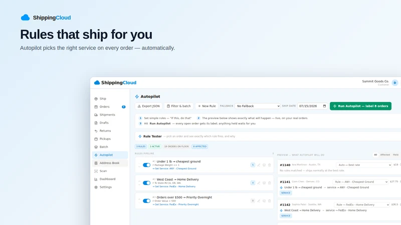 ShippingCloud