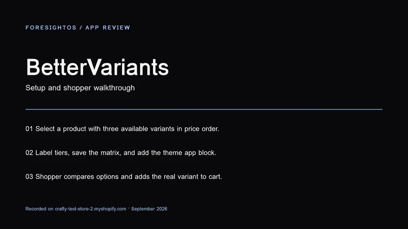 BetterVariants