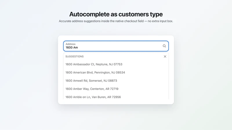 Armor Address Validation