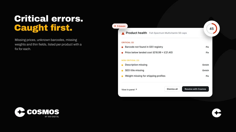 Cosmos | AI Catalog Manager