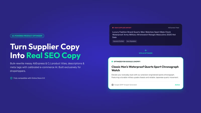 DPO – Product Optimizer