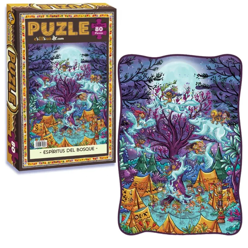 Puzzle Espíritus del bosque.