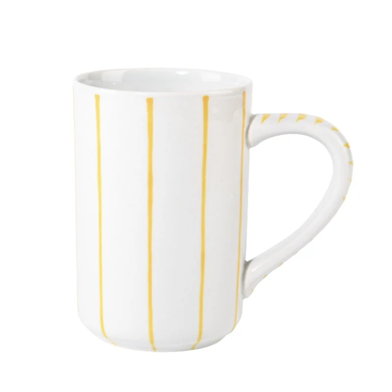 Taza rayas amarillas. Vietnam