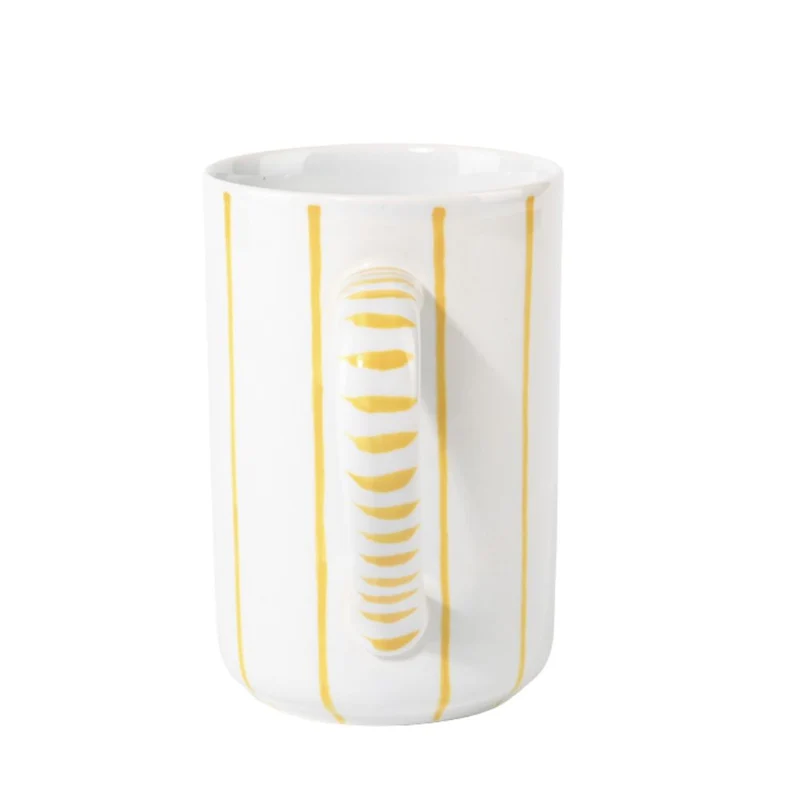 Taza rayas amarillas. Vietnam