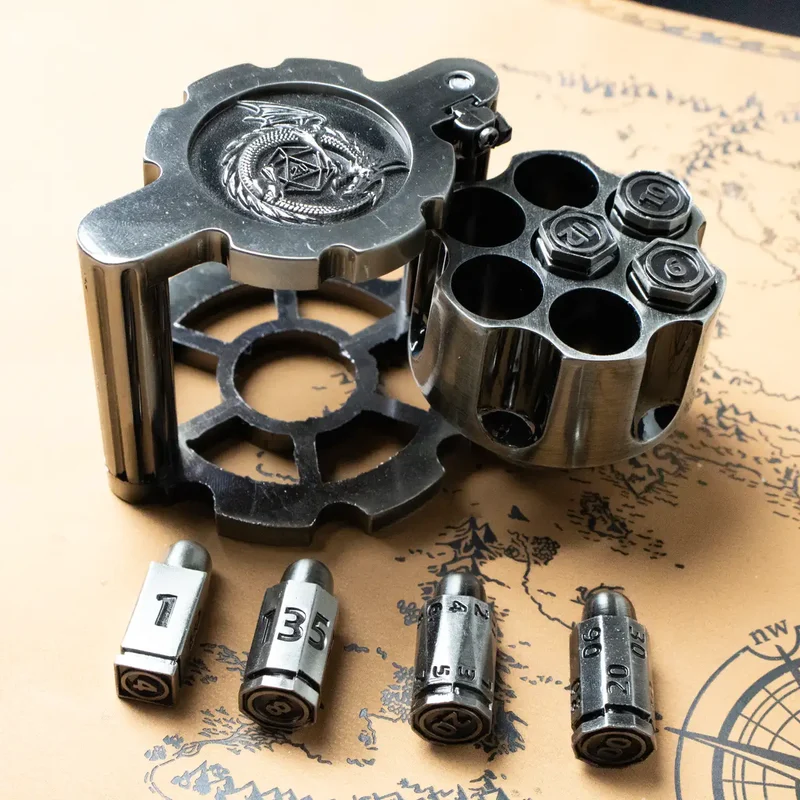 Revolver Dice Set - Bullet Edition