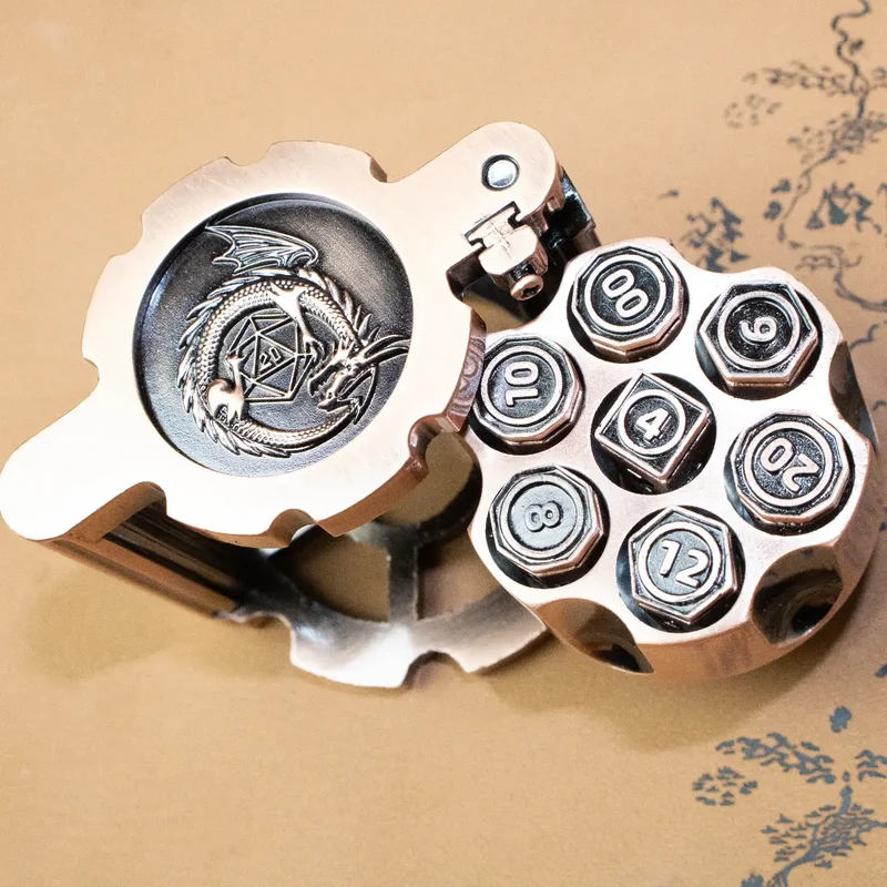 Revolver Dice Set - Bullet Edition