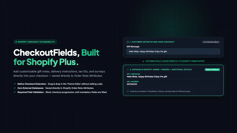 Fieldy: Custom Checkout Fields