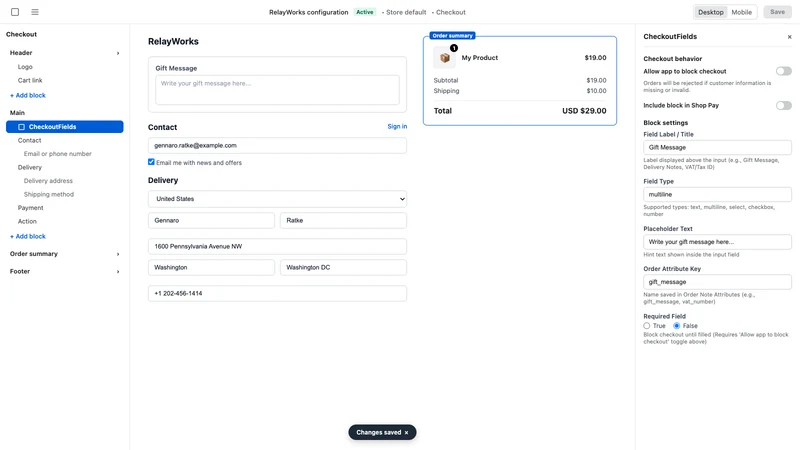 Fieldy: Custom Checkout Fields