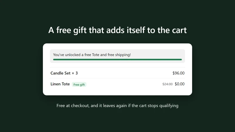Kado: Free Gift with Purchase