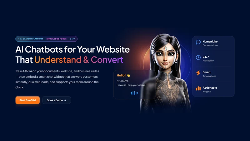 AANYA Smart AI Chatbot