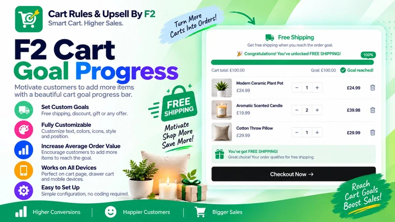 Cart Rules & Upsell By F2