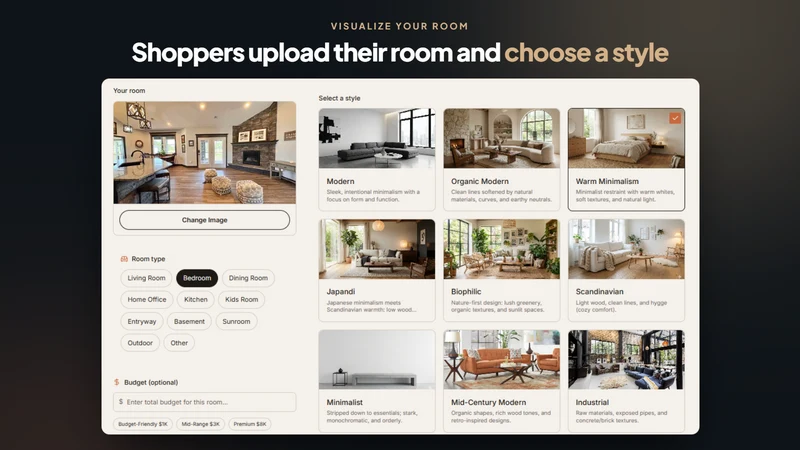 Roomellow: AI Room Visualizer