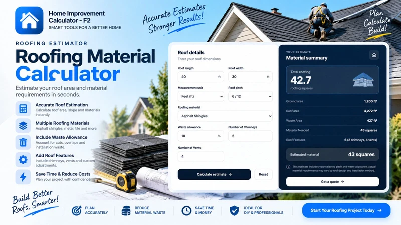 Home Improvement Calculator‑F2