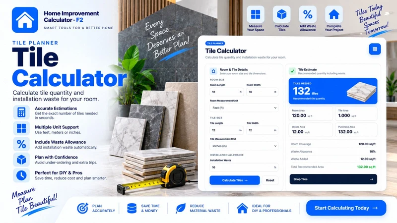 Home Improvement Calculator‑F2